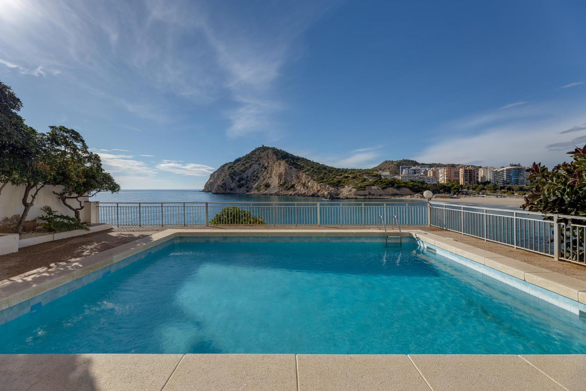 Europa Club Apartment, La Cala De Finestrat, Benidorm, Next To The Beach, Ground Floor, Air Cond Exterior foto