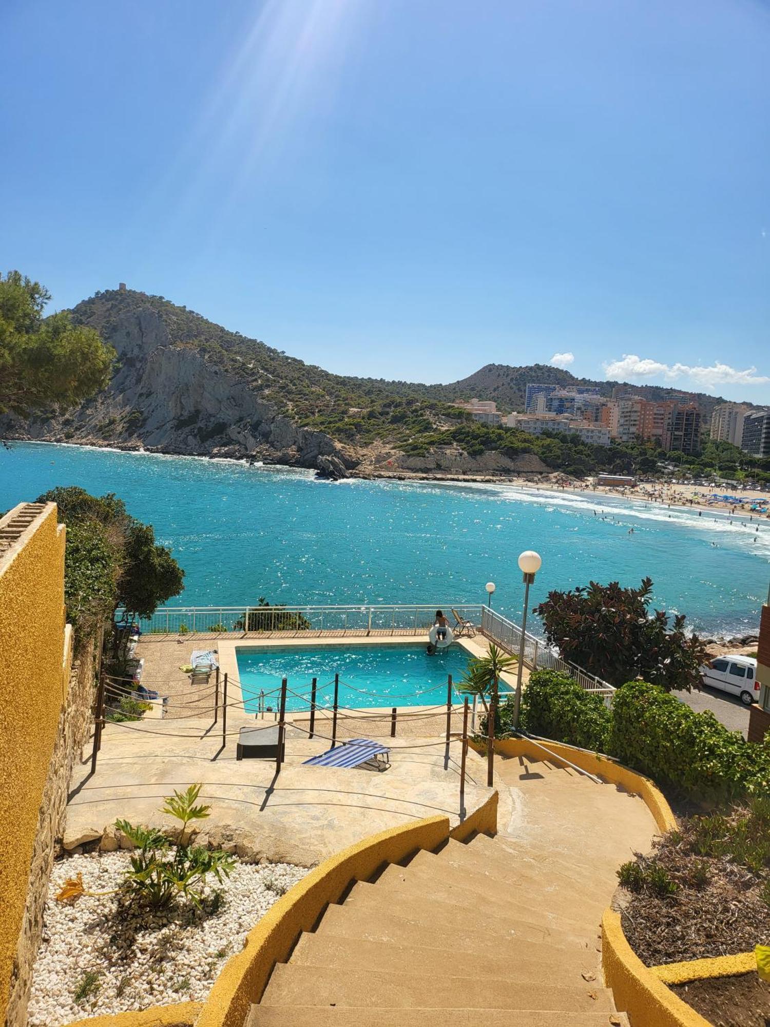 Europa Club Apartment, La Cala De Finestrat, Benidorm, Next To The Beach, Ground Floor, Air Cond Exterior foto